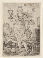 KG 00675
<br/>
De Rijkdom (Divitae)
<br/>
<em>Aldegrever, Heinrich (1502 - 1555/61)</em>